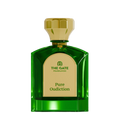 The Gate Pure Oudiction Extrait de Parfum 100 ml – grüner Flakon mit goldenem Etikett und grüner Schrift auf weissem Hintergrund