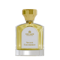 The Gate Secret Encounter Extrait de Parfum 100 ml – hellgoldener Flakon mit goldener Kappe und weissem Etikett, freigestellt auf Weiss