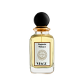 Viage Magnetic Monaco Extrait de Parfum 100 ml – Klarer Flakon, hellgoldener Duft, schwarze Kugelkappe, weisses Etikett, weisser Hintergrund